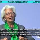 Lagarde: «Covid non provocherà una nuova crisi dell'euro»