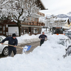 Dolomiti, in 24 ore dai 60 agli 80 cm di neve A Cortina e nel Comelico raggiunti gli 85 cm
