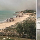 A fuoco il Club Med nel Ragusano, evacuato il villaggio: turisti scappano in spiaggia Foto