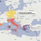 Focolai migranti, la nuova tratta per l'Italia passa a Oriente: dall'Iran alla Grecia