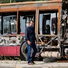 Roma, Salvini al deposito Atac: «Qui vicino campo rom tollerato da Raggi: faccia subito censimento»