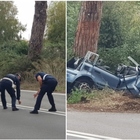 Roma, incidente mortale su via di Castel Fusano: con l'auto contro un albero, giovane deceduto sul colpo