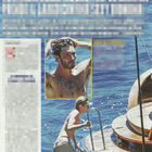 Stefano De Martino in barca con la bionda misteriosa (Nuovo)