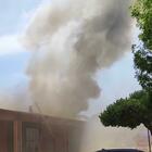 Incendio nell'azienda agricola Sandre di Salgareda, le fiamme divampate dai pannelli fotovoltaici. E' il terzo caso in tre giorni