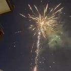 Capodanno a Napoli, primi fuochi d'artificio in città