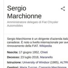 Marchionne morto il 23 luglio a Maranello: Google sbaglia e si scusa