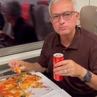 La Roma vince a Salerno e festeggia con 60 pizze 