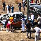 Incidente a Castel Volturno, tre africani morti e uno ferito: l'auto vola per oltre 20 metri