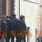 Draghi arriva a Palazzo Giustiniani per incontrare la Presidente Casellati