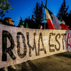 immagine Torre Maura, 41 denunciati per le proteste anti nomadi: apologia fascismo e istigazione odio razziale