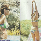 Cristina Parodi, fuga dalle critiche in bikini: col marito Giorgio Gori in spiaggia a Formentera