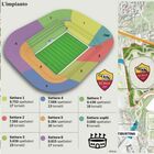 Nuovo stadio Roma, il progetto da 600 milioni: parchi, bar e ristoranti, ci sarà anche un asilo