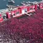 Istanbul, folla per Erdogan prima delle elezioni del sindaco