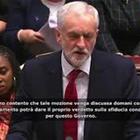 Video Corbyn presenta mozione di sfiducia