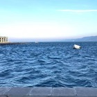 Raffiche di Bora, dimentica di tirare il freno a mano: torna e il furgone galleggia in mare