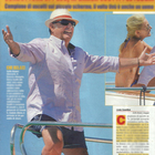 Gerry Scotti in barca a Sassari con la compagna Gabriella Perino (Nuovo)