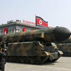 Kim Jong-un al test del missile ipersonico della Corea del Nord