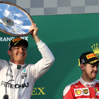 • Poi vince Rosberg, la Ferrari di Vettel sul podio