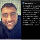 Pietro Aradori, il post no-vax del cestista