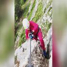Michelle Hunziker in montagna Video
