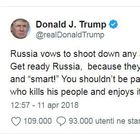 Donald annuncia la guerra con un tweet