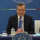 Mario Draghi: «Zona gialla si anticipa al 26 aprile, precedenza ad attività all'aperto»