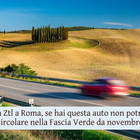 Nuova Ztl a Roma, se hai questa auto non potrai più circolare nella Fascia Verde da novembre