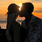 Chanel Totti, bacio romantico a Tenerife con Cristian Babalus: «Tramonto di fuoco»