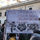 Manifestazione contro i vitalizi ( Foto Valeri/Toiati)
