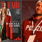 Marcell Jacobs re "nudo" sulla copertina di Vanity Fair