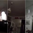 Terremoto a Catania, il momento della scossa: dondolano i lampadari