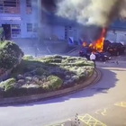L'esplosione davanti all'ospedale VIDEO