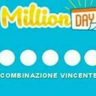 MillionDay, i numeri di oggi