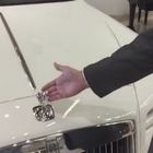 Cosa succede quando si prova a rubare uno stemma della Rolls Royce