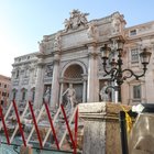 Coronavirus a Roma, la Grande Bellezza resta sola: vie deserte, Trevi sbarrata