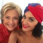 Katy Perry testimonial per la campagna elettorale di Hillary Clinton (Twitter)