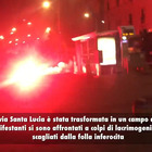 Guerriglia a Napoli nella prima notte di coprifuoco: scontri e devastazioni