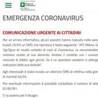 Lombardia: «Lei risulta contatto di caso di Coronavirus». Sms terrorizza i cittadini: «Errore informatico»