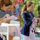 Cristiana Capotondi, ecco le foto mentre allatta la piccola Anna a spasso per Milano