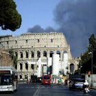 Roma, incendio a Centocelle