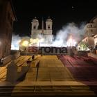Roma, manifestazione ultras in centro: partite le verifiche della Digos