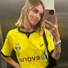 Chiara Ferragni, l'outfit sospetto: perché indossa la maglia del Borussia Dortmund? «C'entra il Milan...»