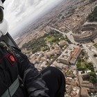 Primo maggio: Roma deserta, viste dall'elicottero dell'Arma dei Carabinieri
