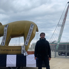 Striscia La Notizia, tapiro gigante alla Juventus per il flop SuperLega