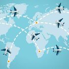 Trasporti, IATA: ritorno a livelli pre Covid non prima del 2024