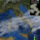 Singolare evento meteo: Italia divisa tra sereno e nuvoloso e Foligno diventa unica realtà del Belpaese con pioggia e grandine lampo