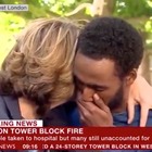 Londra, un sopravvissuto piange in diretta e la reporter della Bbc lo abbraccia: «Un padre ha lanciato i suoi due figli da una finestra»