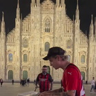 L'inno del Milan in Duomo VIDEO