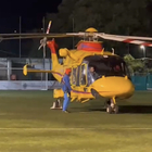 immagine Bambino in vacanza nel Cilento con idrocefalo trasferito al Santobono in eliambulanza