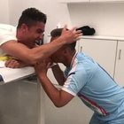 Cristiano Ronaldo e Paolo Belli, il siparietto dopo la Partita del Cuore è virale
